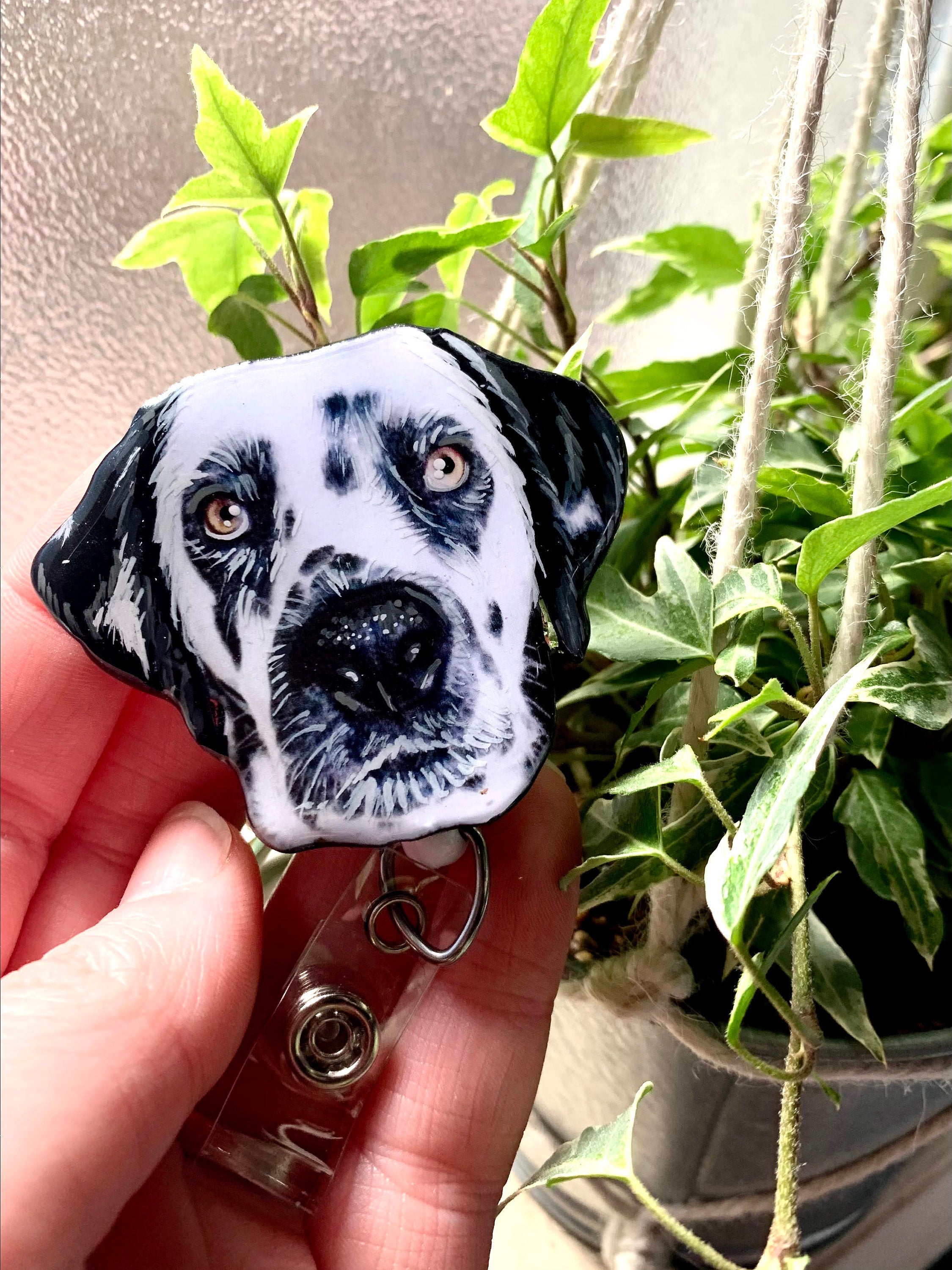 Custom Pet Face Inspired Badge Reel – StarWandererCo.