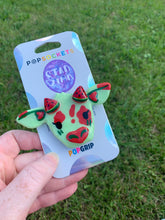 Load image into Gallery viewer, Watermelon Cow Inspired Pop Grip/ Popsocket
